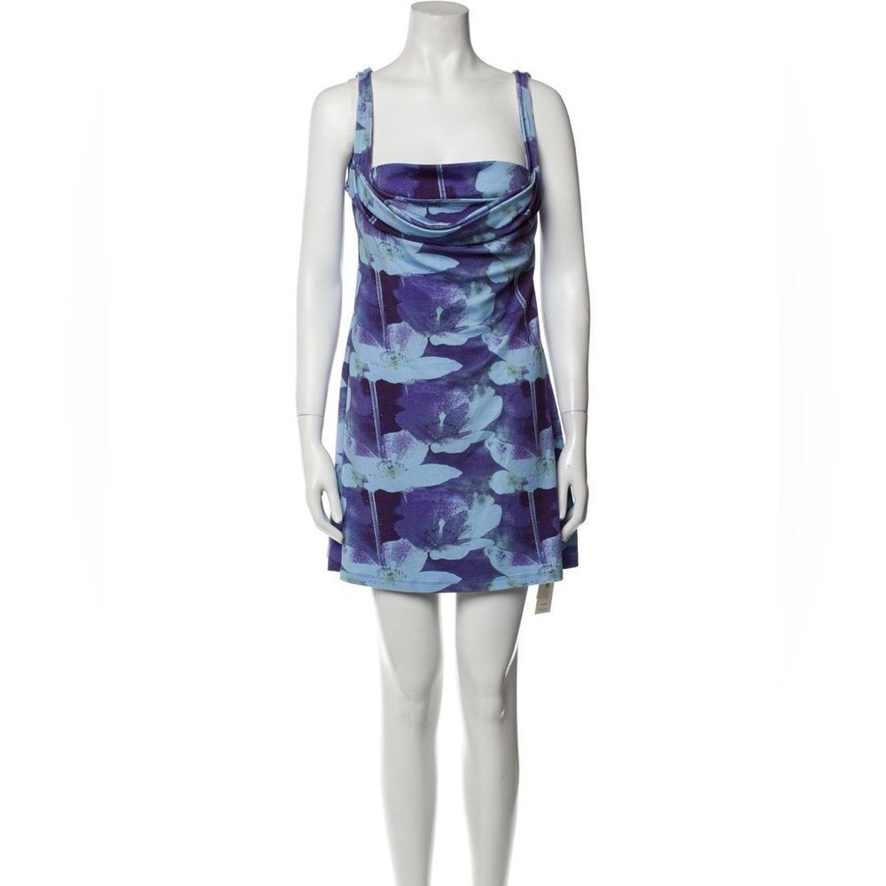 MIAOU GINGER AZUL SHIFT DRESS SEEN ON MADDY IN EUPHORIA - Picture 3 of 10
